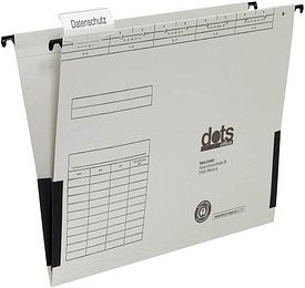 dots Hängetaschen lichtgrau, 25 St.