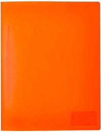 HERMA Schnellhefter Neon Kunststoff neon-orange DIN A4