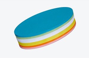 MAUL Moderationskarten farbsortiert 11,0 x 19,0 cm, 250 St.
