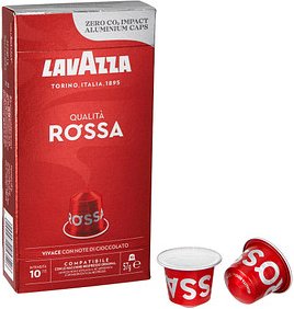 LAVAZZA Qualita Rossa Kaffeekapseln, Arabica- und Robustabohnen 57,0 g