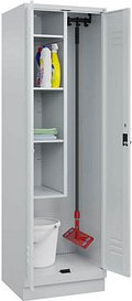 CP Putzmittelschrank Classic PLUS 080120-00 S10009 lichtgrau 60,0 x 50,0 x 195,0 cm, aufgebaut, 1 St.