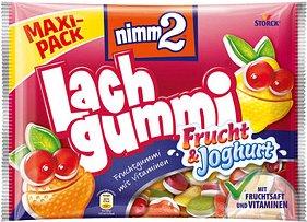 nimm2® Lachgummi Frucht & Joghurt Fruchtgummi 376,0 g