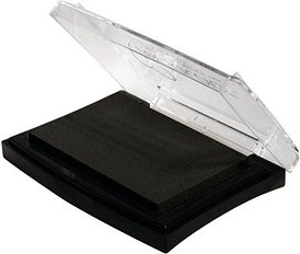 Rayher Stempelkissen Versa Color Pigment schwarz 7,5 x 4,5 cm, 1 St.