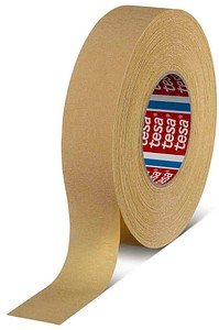 tesa CURVES Kreppband braun 38,0 mm x 50,0 m 1 Rolle