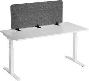 DURABLE Tischtrennwand EFFECT 313458, anthrazit 120,0 x 50,0 cm, 1 St.
