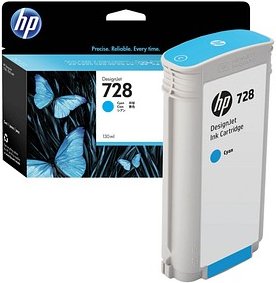 HP 728 (F9J67A) cyan Druckerpatrone