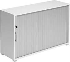 Thumbnail - röhr Imperia Rollladenschrank weiß, silber 1 Fachboden 120,0 x 40,0 x 74,5 cm