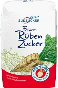 SÜDZUCKER Feiner Rüben Zucker, 1,0 kg