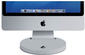 rain design Monitor-Drehteller i360 für Apple iMac 54,6 cm/21,5 Zoll silber
