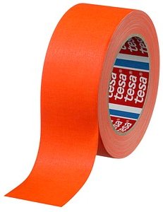tesa 4671 Neon Gewebeband orange 50,0 mm x 25,0 m 1 Rolle