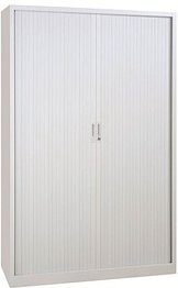 Gürkan Rollladenschrank lichtgrau 4 Fachböden 100,0 x 40,0 x 180,0 cm