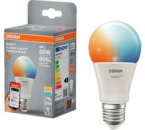 Thumbnail - OSRAM LED-Lampe SMART+ MATTER Classic A60 E27 9 W matt, 1 St.