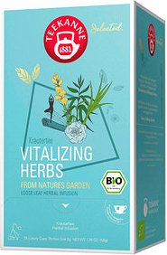 TEEKANNE Bio Luxury Cup Vitalizing Herbs Bio-Tee 25 Portionen