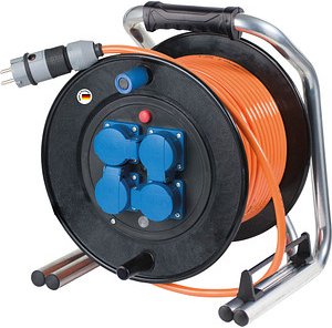 Thumbnail - as-Schwabe Panzer-Vollgummi Kabeltrommel 50,0 m