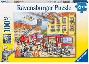 Ravensburger Unsere Feuerwehr XXL Puzzle, 100 Teile