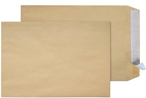 STEINMETZ Versandtaschen DIN B4 ohne Fenster braun 250 St.
