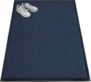 miltex Fußmatte Eazycare Style sthalblau 80,0 x 120,0 cm