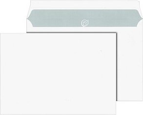 MAILmedia Briefumschläge DIN C5 ohne Fenster weiß haftklebend 500 St.