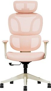 FlexiSpot Bürostuhl BS5P Stoff rosa, Gestell schwarz