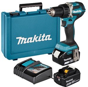 Thumbnail - makita DDF484RTE Akku-Bohrschrauber-Set 18,0 V, mit 2 Akkus