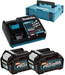 makita Werkzeugakkus mit Schnellladegerät 191V07-0 Li-Ion