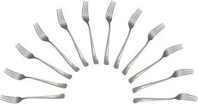 TOP TABLE GMBH Gabeln Primus silber poliert, 12 St.