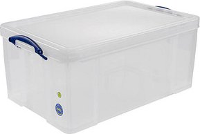 Thumbnail - Really Useful Box Aufbewahrungsbox 64,0 l transparent 71,0 x 44,0 x 31,0 cm, 1 St.
