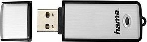 Thumbnail - hama USB-Stick Fancy silber, schwarz 128 GB, 1 St.
