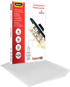 Fellowes Capture125 ImageLast Laminierfolien glänzend für A4 125 micron, 100 St.