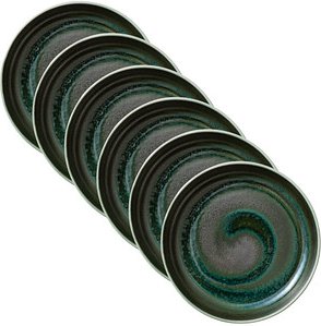 Thumbnail - HEART & SOUL Suppenteller Perfect Match Avocado grün Ø 21,0 cm, 6 St.