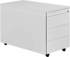 Thumbnail - mauser Rollcontainer lichtgrau 4 Auszüge 41,7 x 80,0 x 57,9 cm