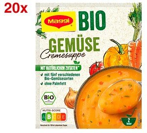 Maggi® Bio Gemüse Cremesuppe 20x 2 Portionen
