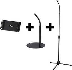 DURABLE Tablet-Halterung TWIST COMBI 894301 schwarz für 1 Tablet, Stangenhalterung