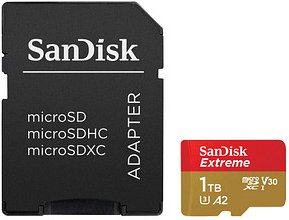 SanDisk Speicherkarte microSDXC-Card Extrem 1 TB