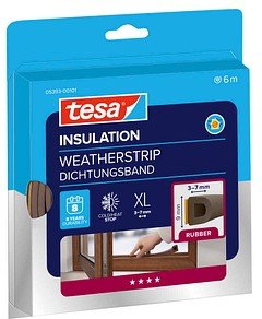tesa tesamoll® INSULATION Dichtungsband braun 9,0 mm x 6,0 m 1 Rolle
