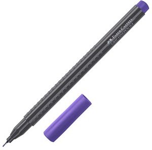 FABER-CASTELL Grip Fineliner lila 0,4 mm, 1 St.