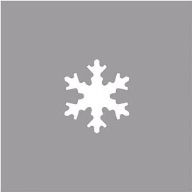 Rayher Motivlocher Schneeflocke, 1 St.