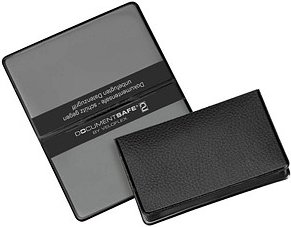 Thumbnail - VELOFLEX Kreditkartenhülle Document Safe® schwarz 9,3 x 5,9 cm, 1 St.