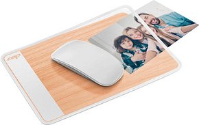 cep Mousepad weiß/buche