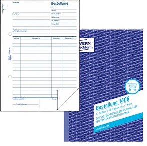 Thumbnail - AVERY Zweckform Bestellung Formularbuch 1406