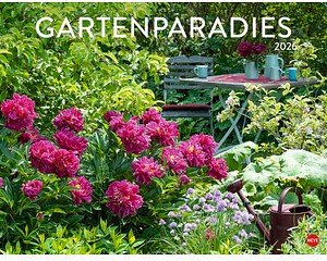 Heye Monats-Wandkalender Gartenparadies 2026