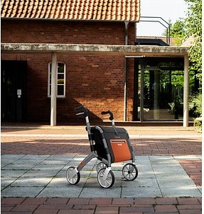 RUSSKA Rollator Let´s Shop 11449700 grau, schwarz, 1 St.