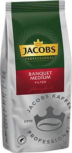 JACOBS BANQUET MEDIUM Kaffee, gemahlen, Arabica- und Robustabohnen 1000,0 g