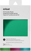 cricut™ Jewel Sampler Transferfolien für Schneideplotter farbsortiert 10,1 x 15,2 cm, 24 St.