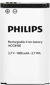 PHILIPS Akku für Diktiergeräte ACC8100 Li-Ion 1.000 mAh