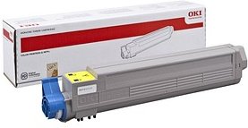 Thumbnail - OKI 43837129 gelb Toner