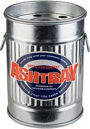 APS SMOKY Aschenbecher silber, 1 St.