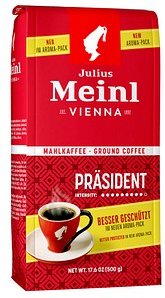 Thumbnail - Julius Meinl Vienna Präsident Kaffee, gemahlen, Arabica- und Robustabohnen 500,0 g