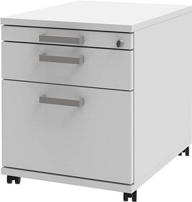 Thumbnail - röhr Imperia Rollcontainer weiß 3 Auszüge 43,1 x 57,7 x 53,7 cm