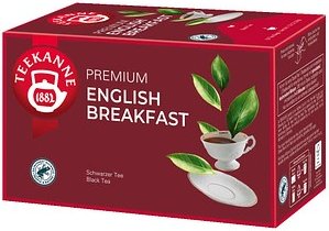 TEEKANNE PREMIUM ENGLISH BREAKFAST Tee 20 Portionen